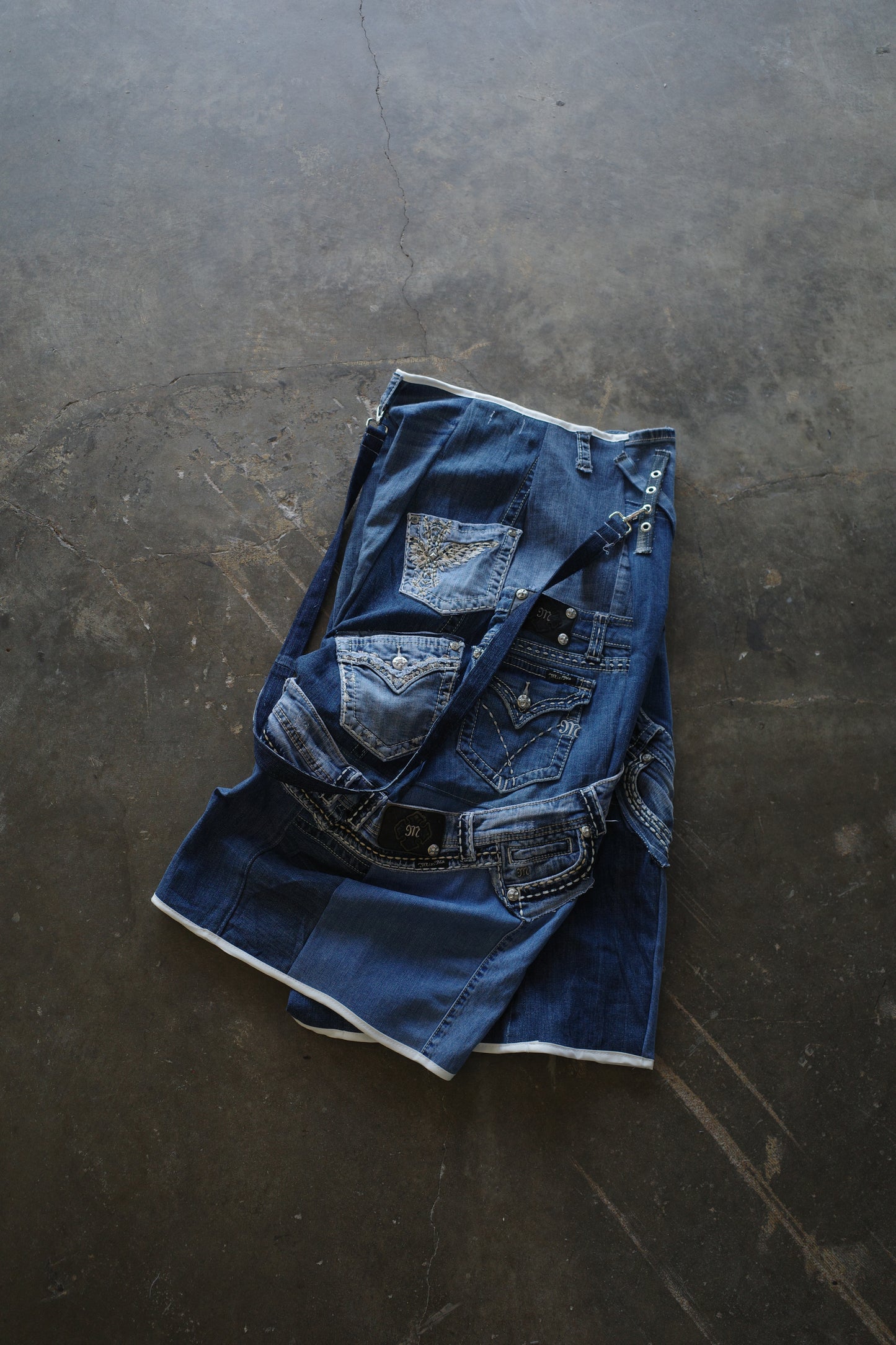 Wide Legged Jean(30S)/made with vintage Y2K jeans