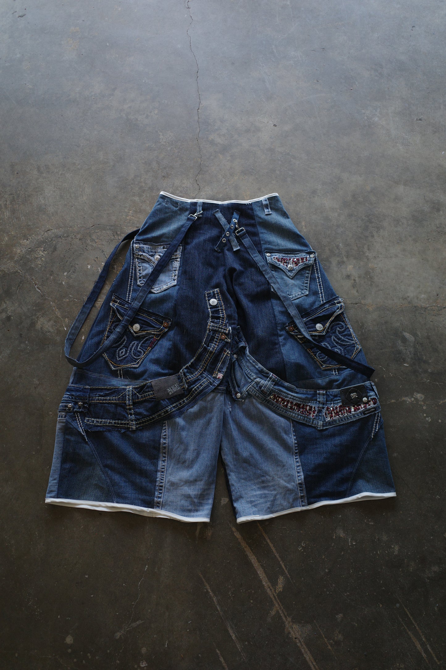 Wide Legged Jean(L)/made with vintage Y2K jeans
