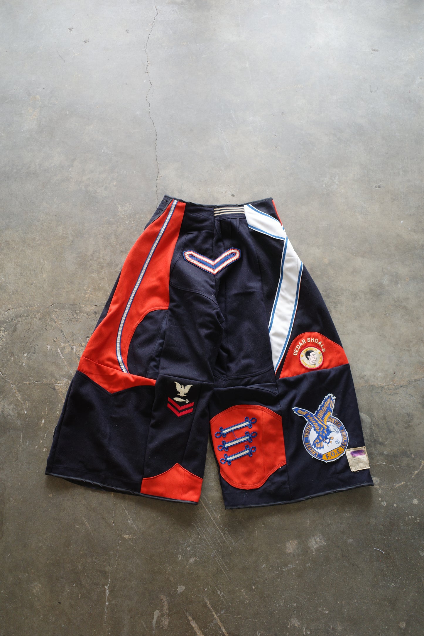 Wide Legged Patched Pants(W32-L) / PWL2