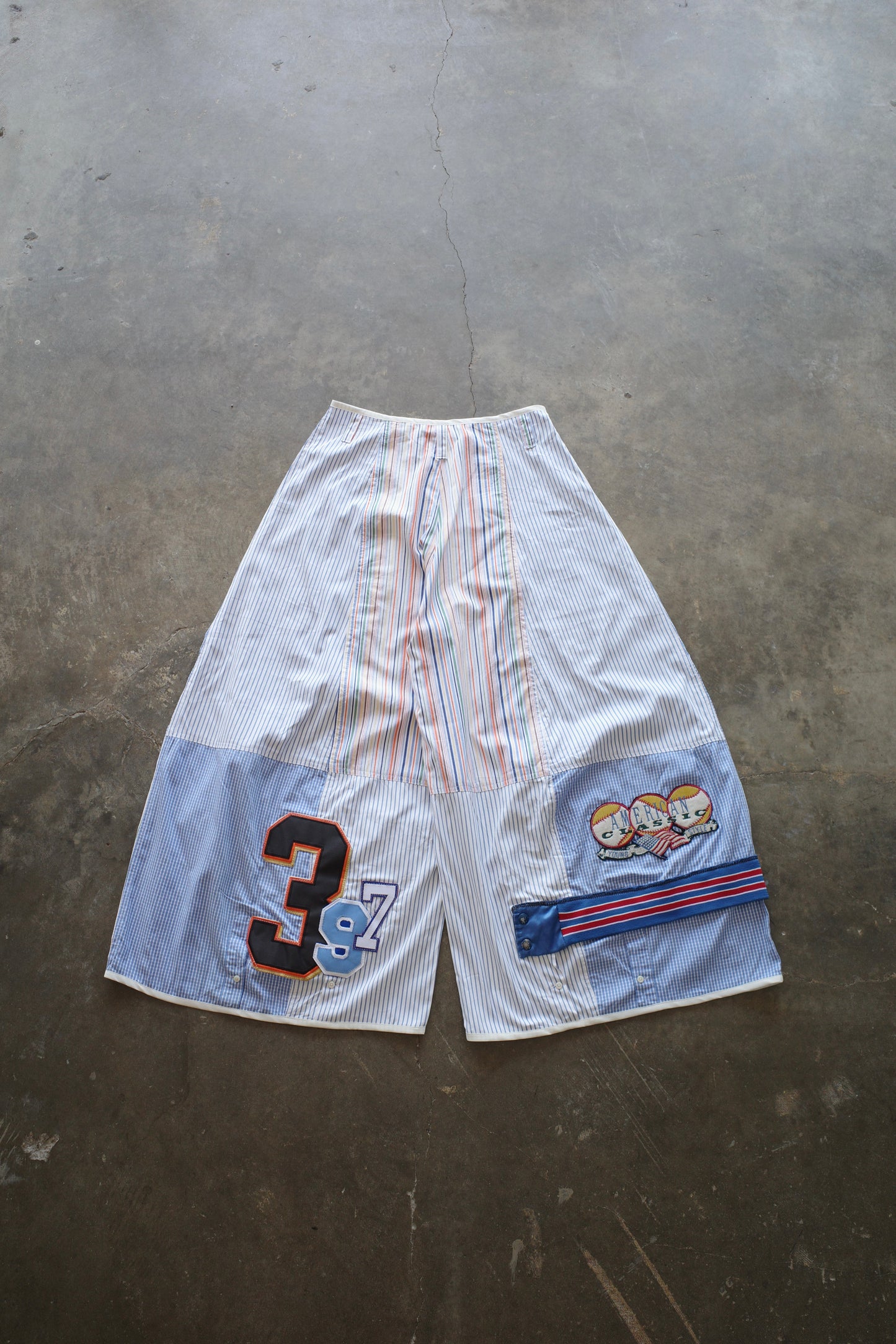 Wide Legged Patched Pants(W32-L) / SWL2
