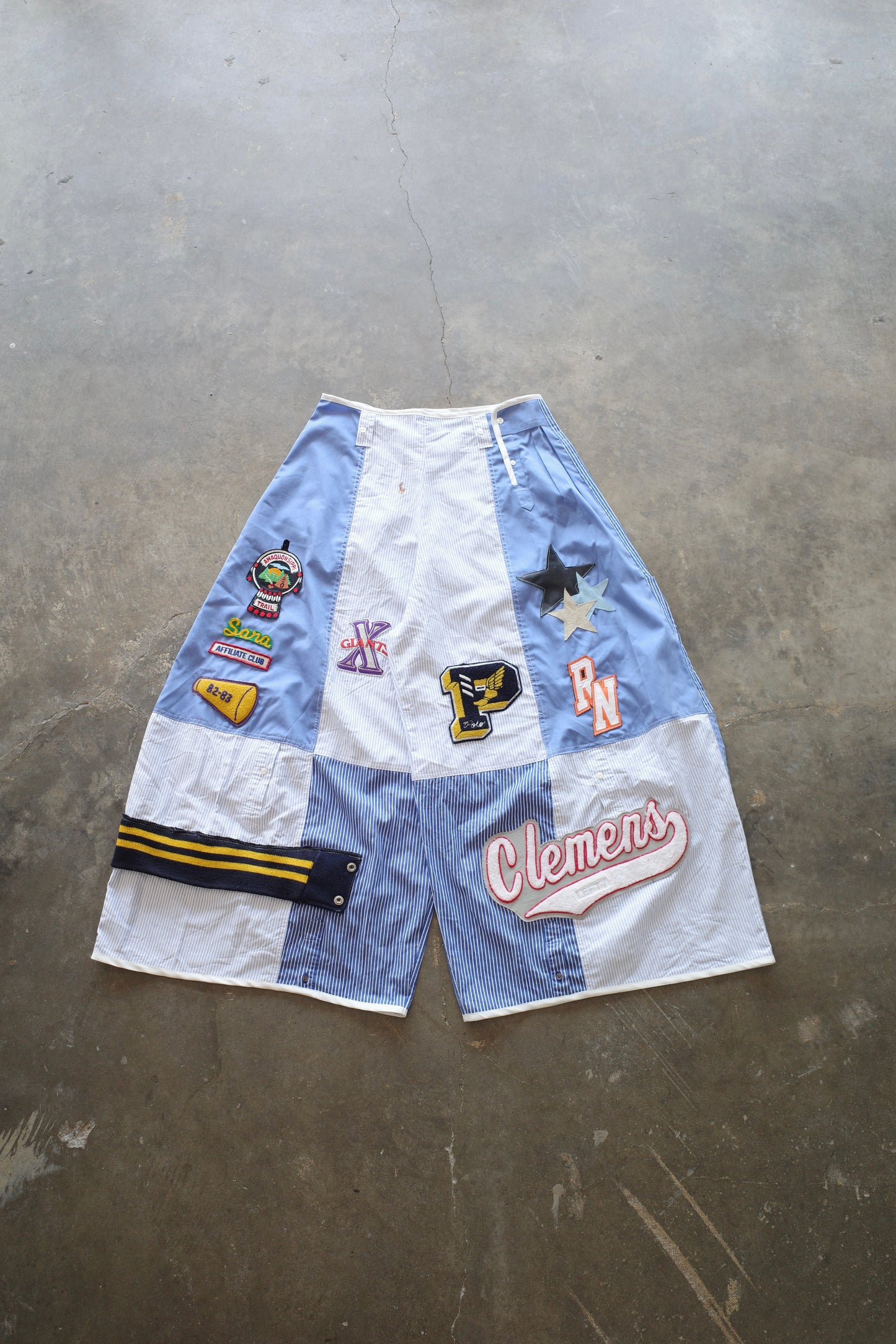 Wide Legged Patched Pants(W32-L) / SWL1