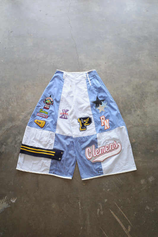 Wide Legged Patched Pants(W32-L) / SWL1
