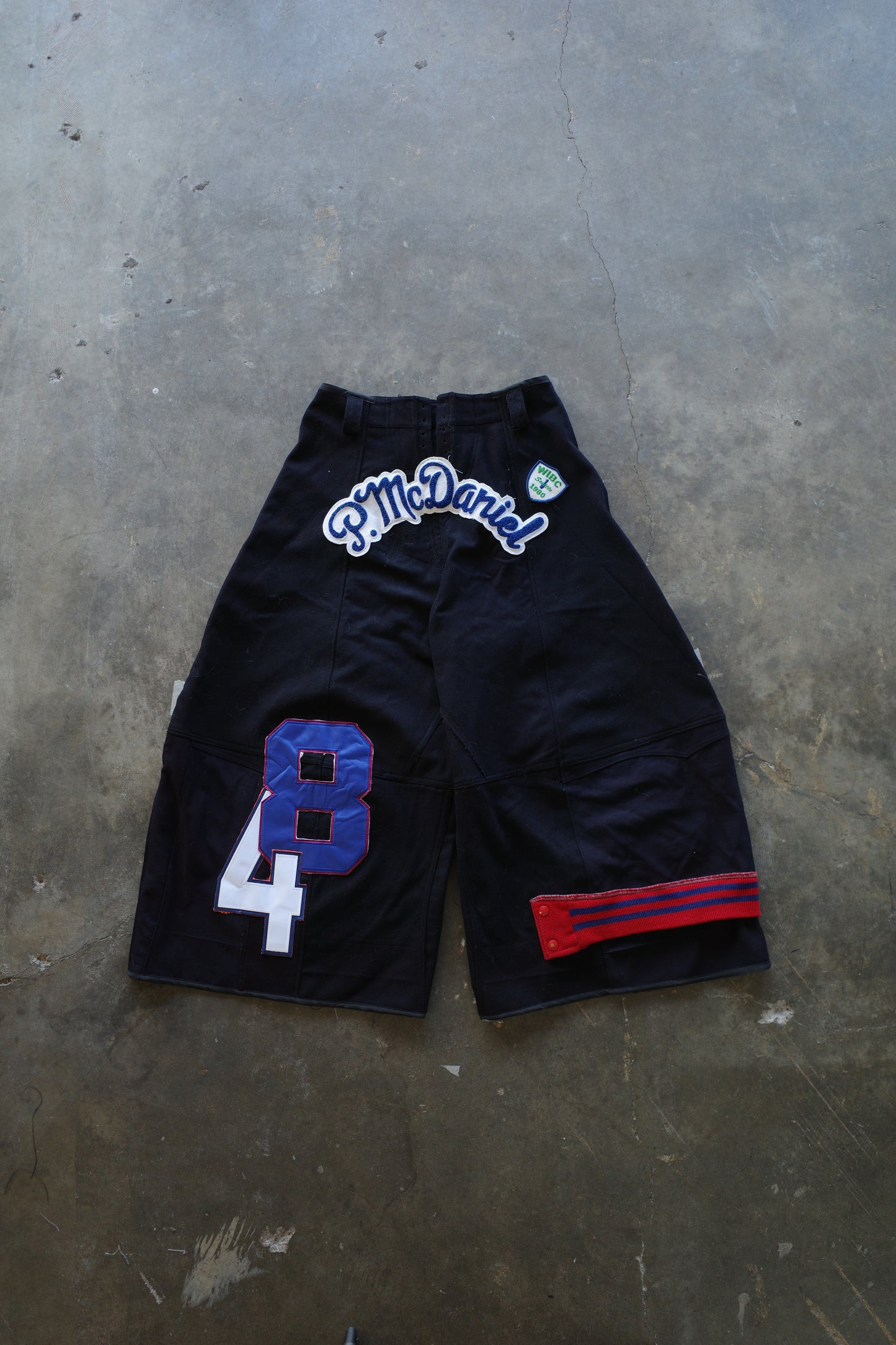 Wide Legged Patched Pants(W32-L) / PWL5