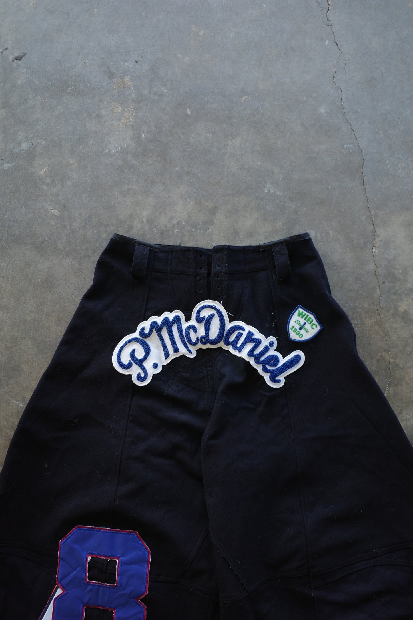 Wide Legged Patched Pants(W32-L) / PWL5