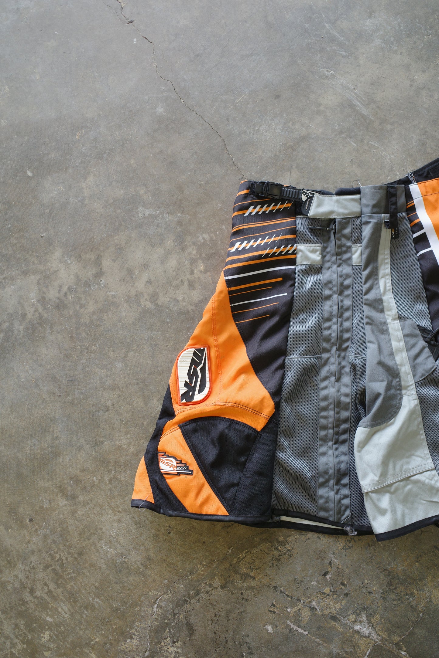 nag nag Baggy Shorts (34)/made with vintage MSR moto racing pants