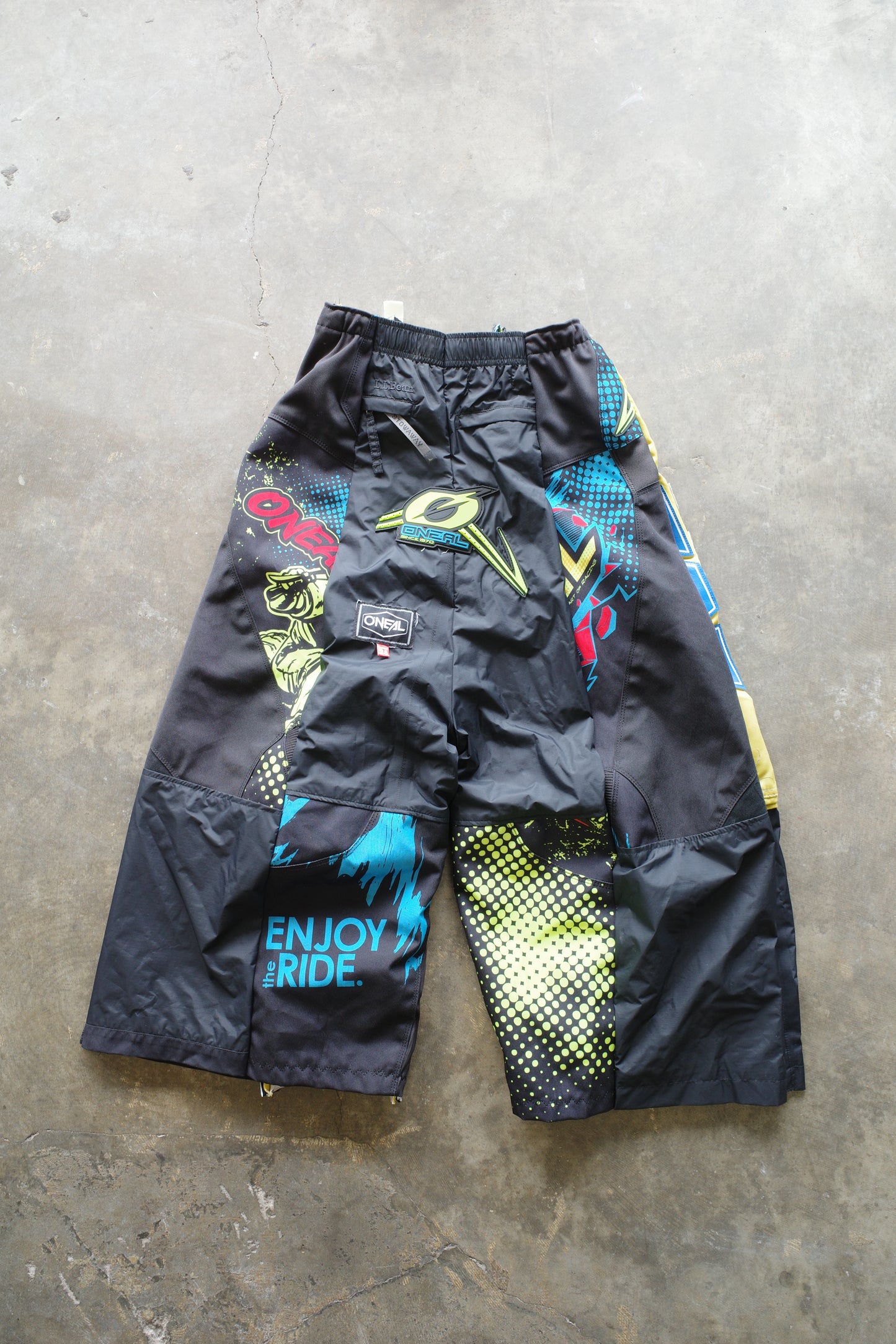 Wide Legged nag nag Pants(S)/made from vintage AXO racing pants
