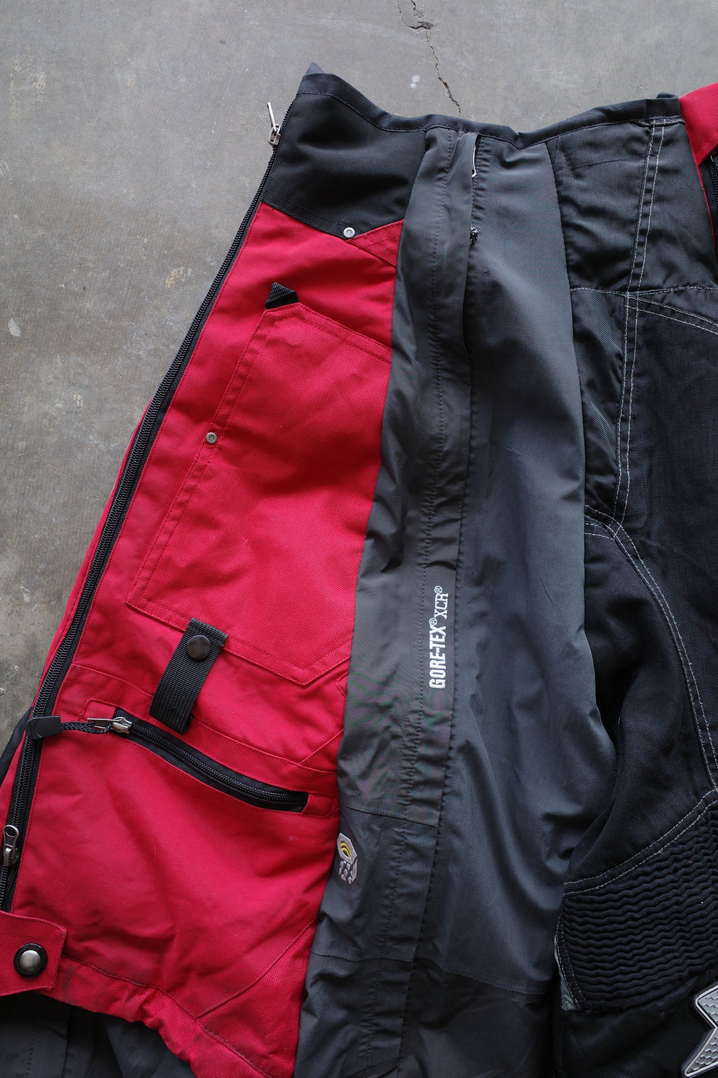 Wide Legged nag nag Pants(S)/made from vintage TNF STEEPTECH &CASTLE RACING pants