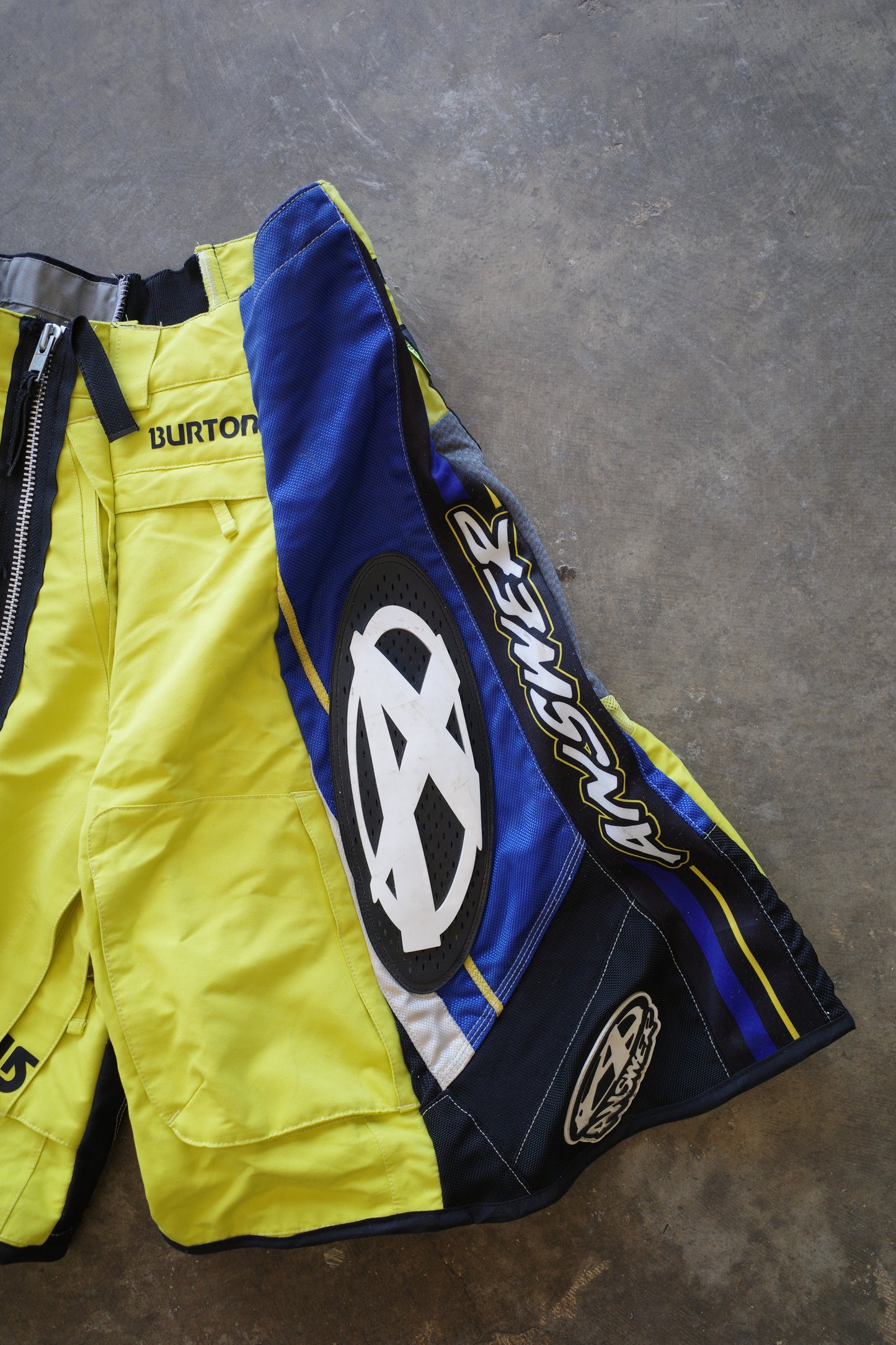nag nag Baggy Shorts (32)/made with vintage ANSWER racing pants&BURTON ski pants