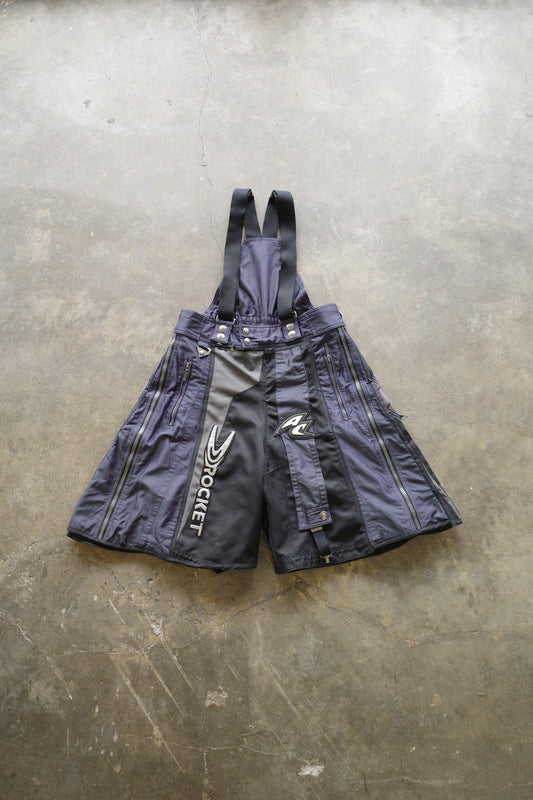 nag nag Baggy Shorts (34)/made with vintage Joe Rocketsmoto racing pants&vintage SPYDER ski pants