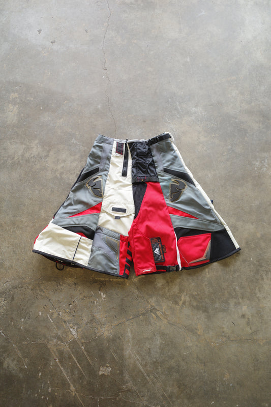 nag nag Baggy Shorts (30)/made with vintage THOR moto racing pants&vintage NIKE ACG ski pants