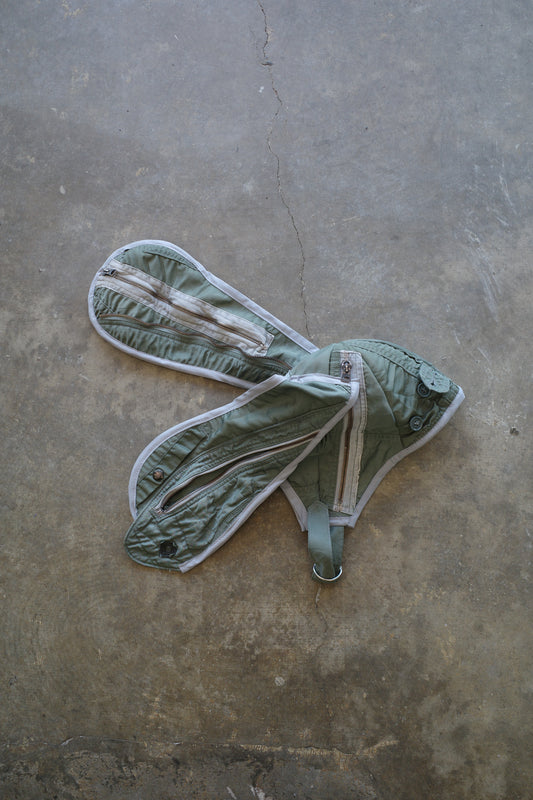 nag nag Bunny Ear Hat made with vintage US.AIR FORCE issue Flight suit 1