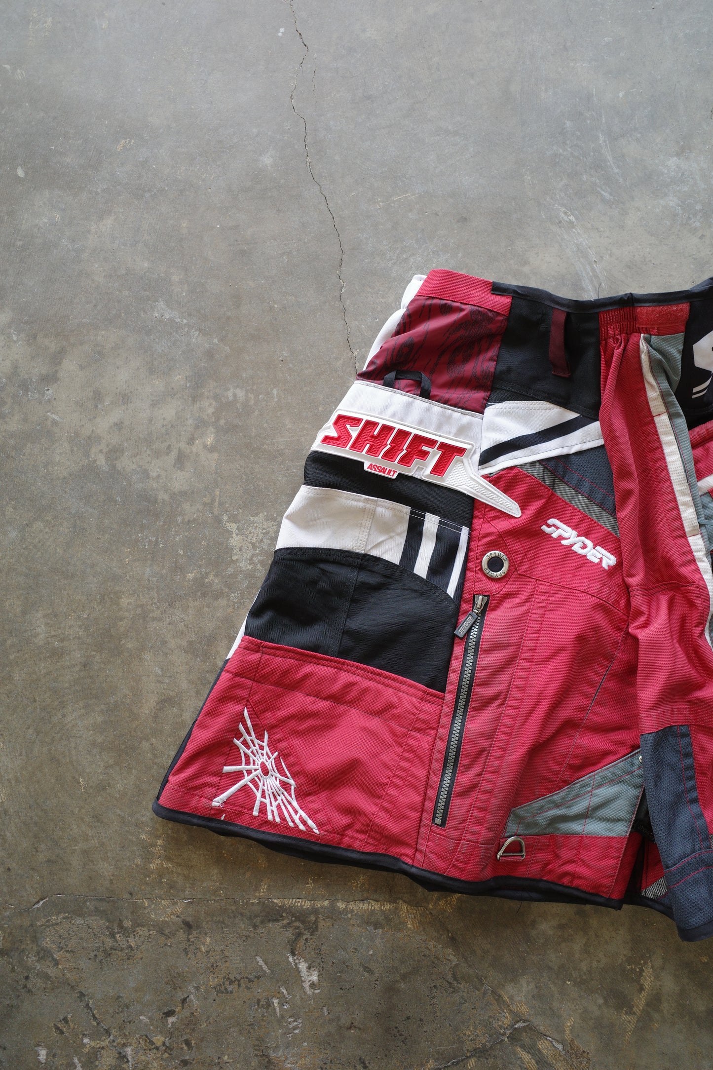 nag nag Baggy Shorts (32)/made with vintage SHIFT racing pants&SPYDER ski pants