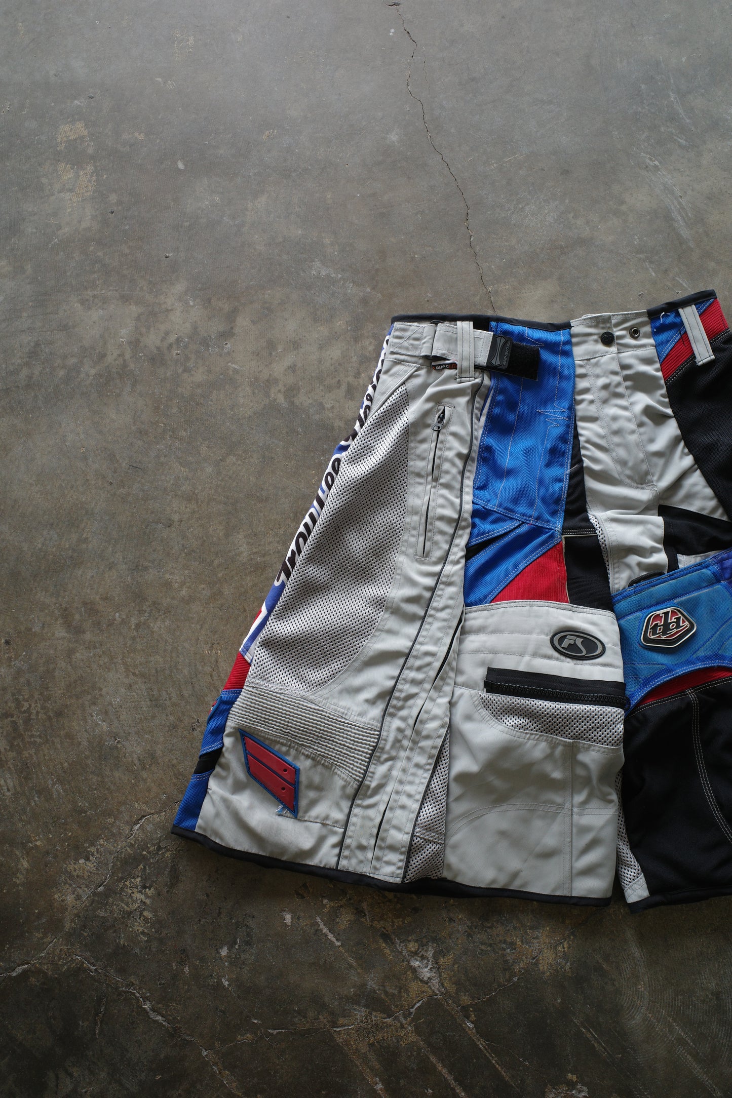 nag nag Baggy Shorts (32)/made from vintage TLD motorcycle racing pants