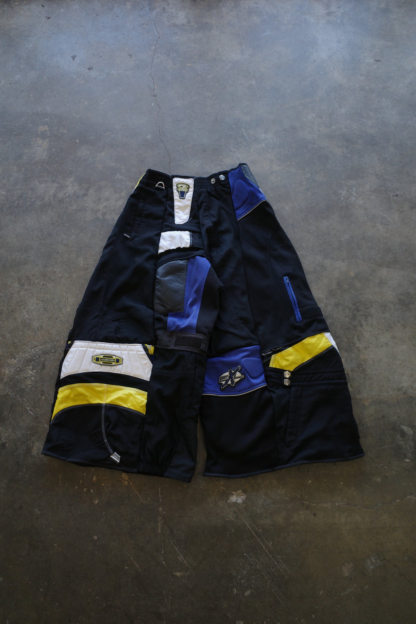 Wide Legged nag nag Pants(L)/made with vintage ANSWER racing pants