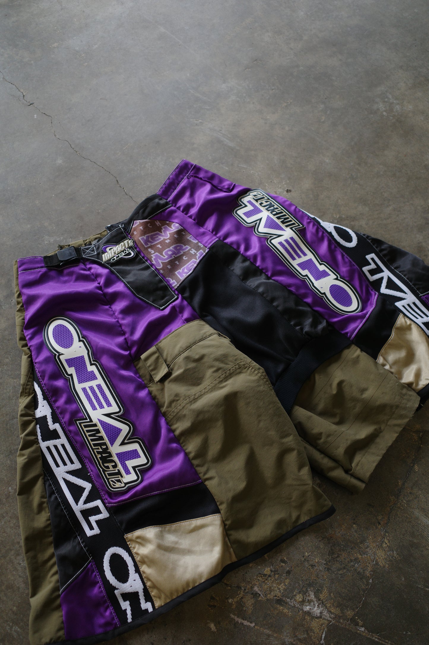nag nag Baggy Shorts (36)/made from vintage ONEAL motorcycle racing pants