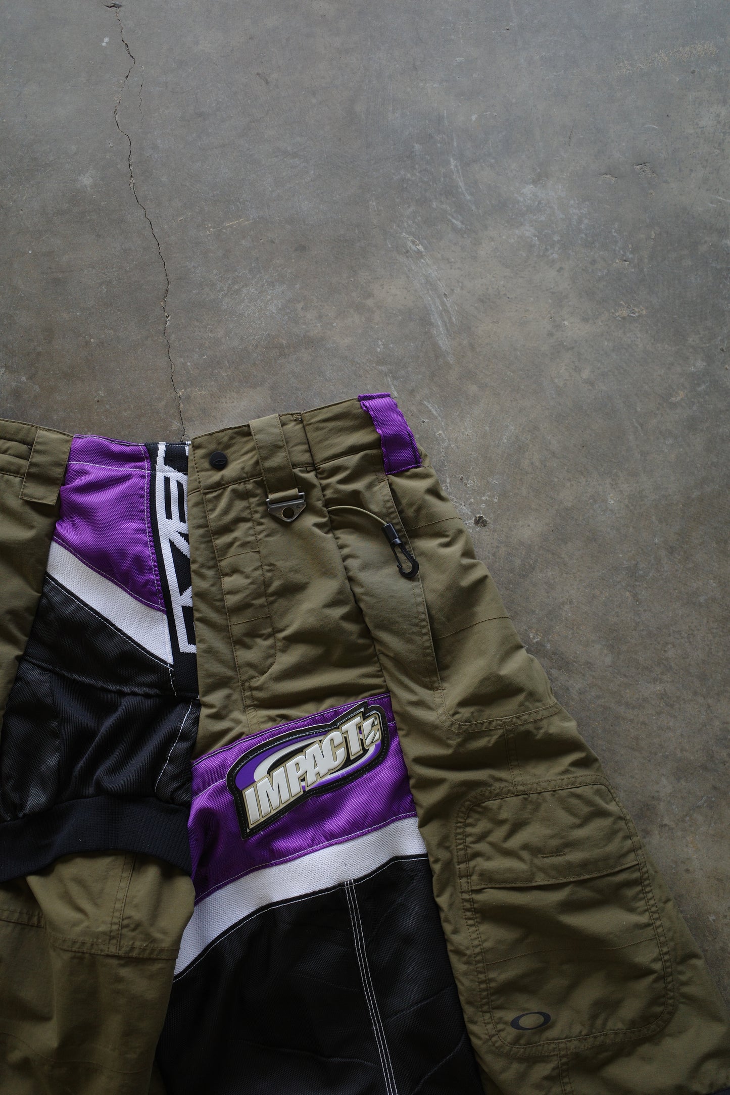 nag nag Baggy Shorts (36)/made from vintage ONEAL motorcycle racing pants