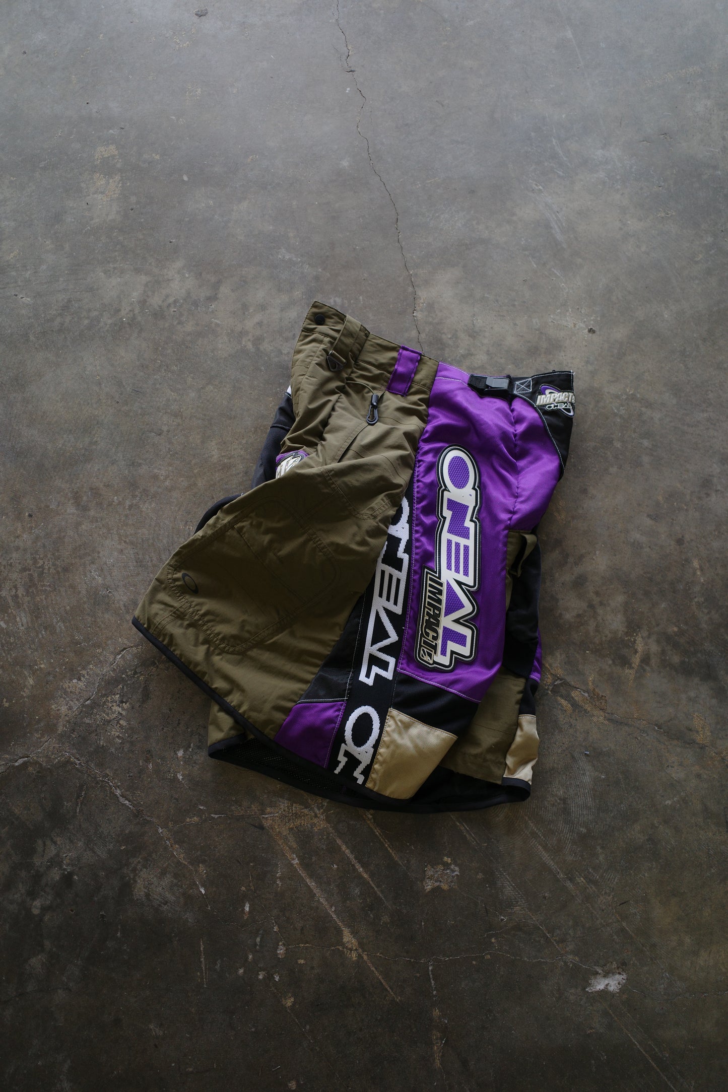 nag nag Baggy Shorts (36)/made from vintage ONEAL motorcycle racing pants