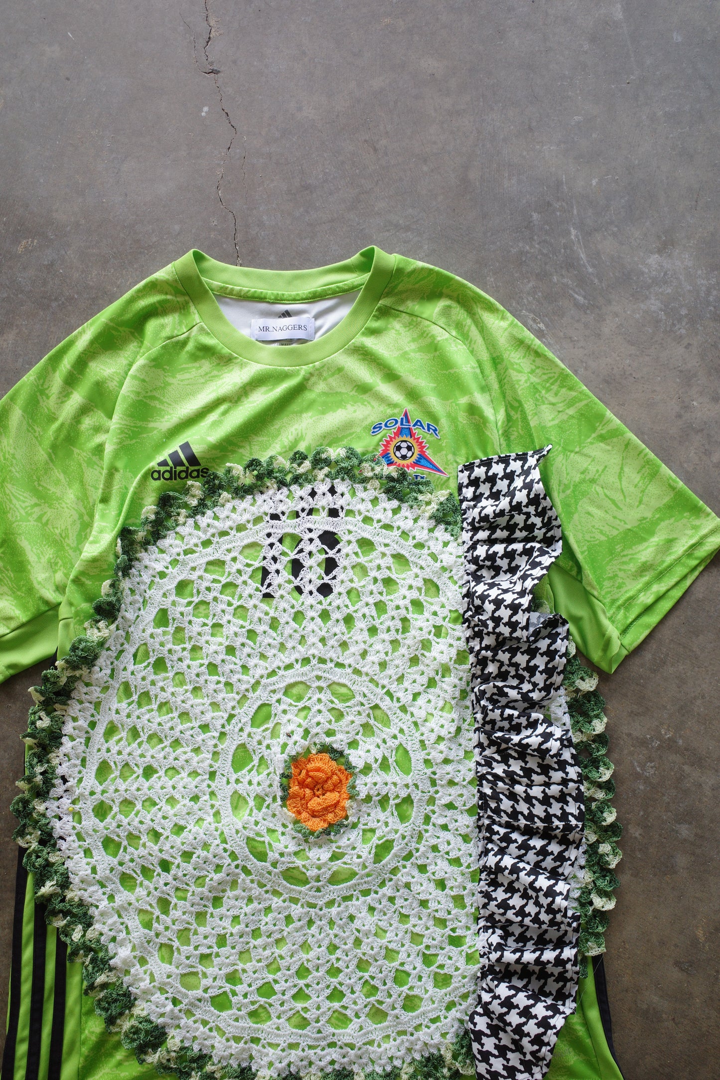 nag nag C&A top (XL)made with soccer gaming jerseys