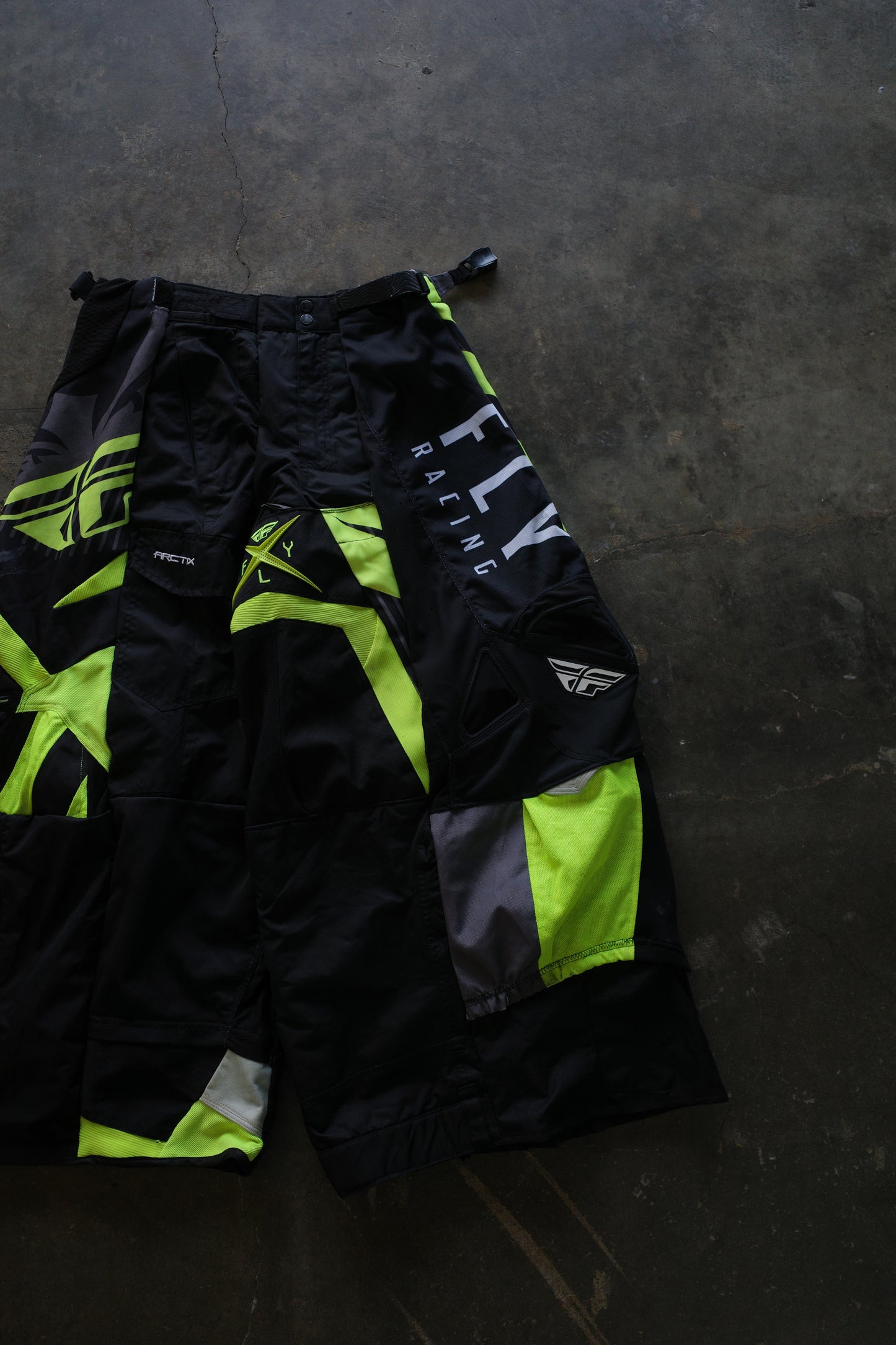 Wide Legged nag nag Pants(L)/made with vintage FLY racing pants