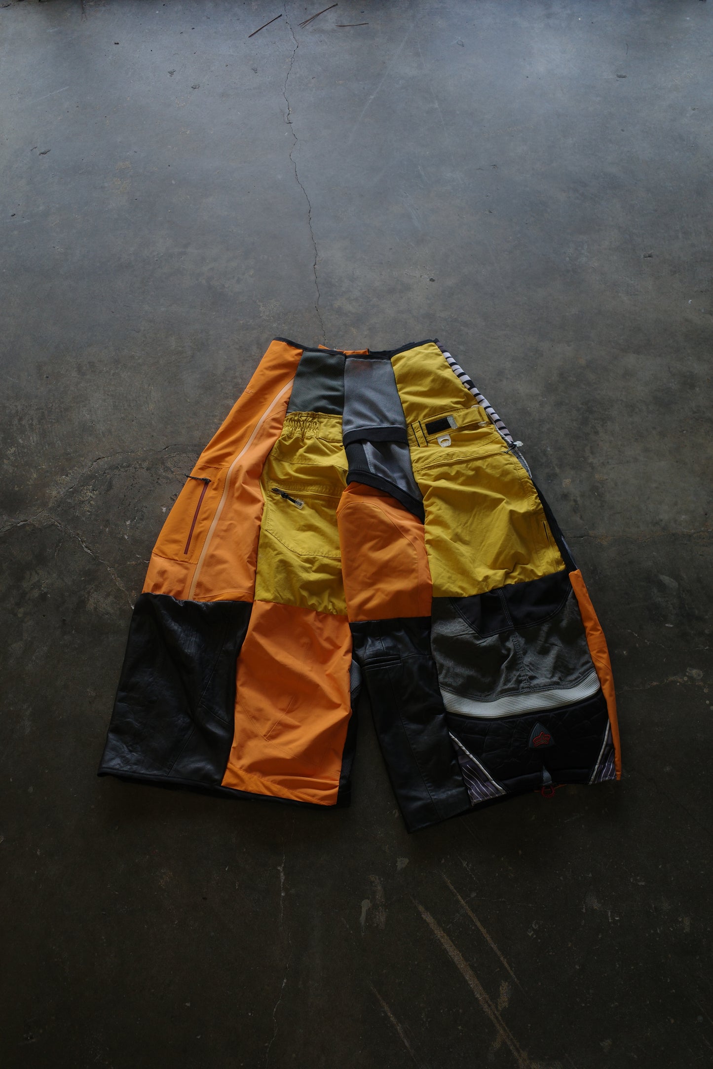 Wide Legged nag nag Pants(L)/made with vintage FOX racing pants