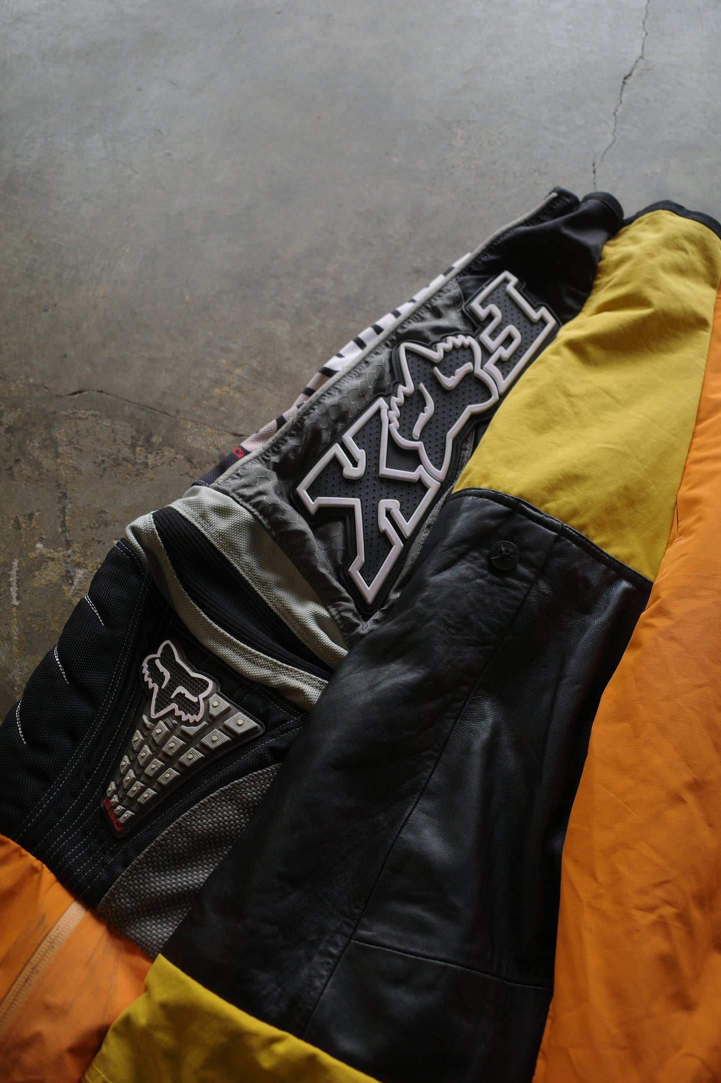 Wide Legged nag nag Pants(L)/made with vintage FOX racing pants