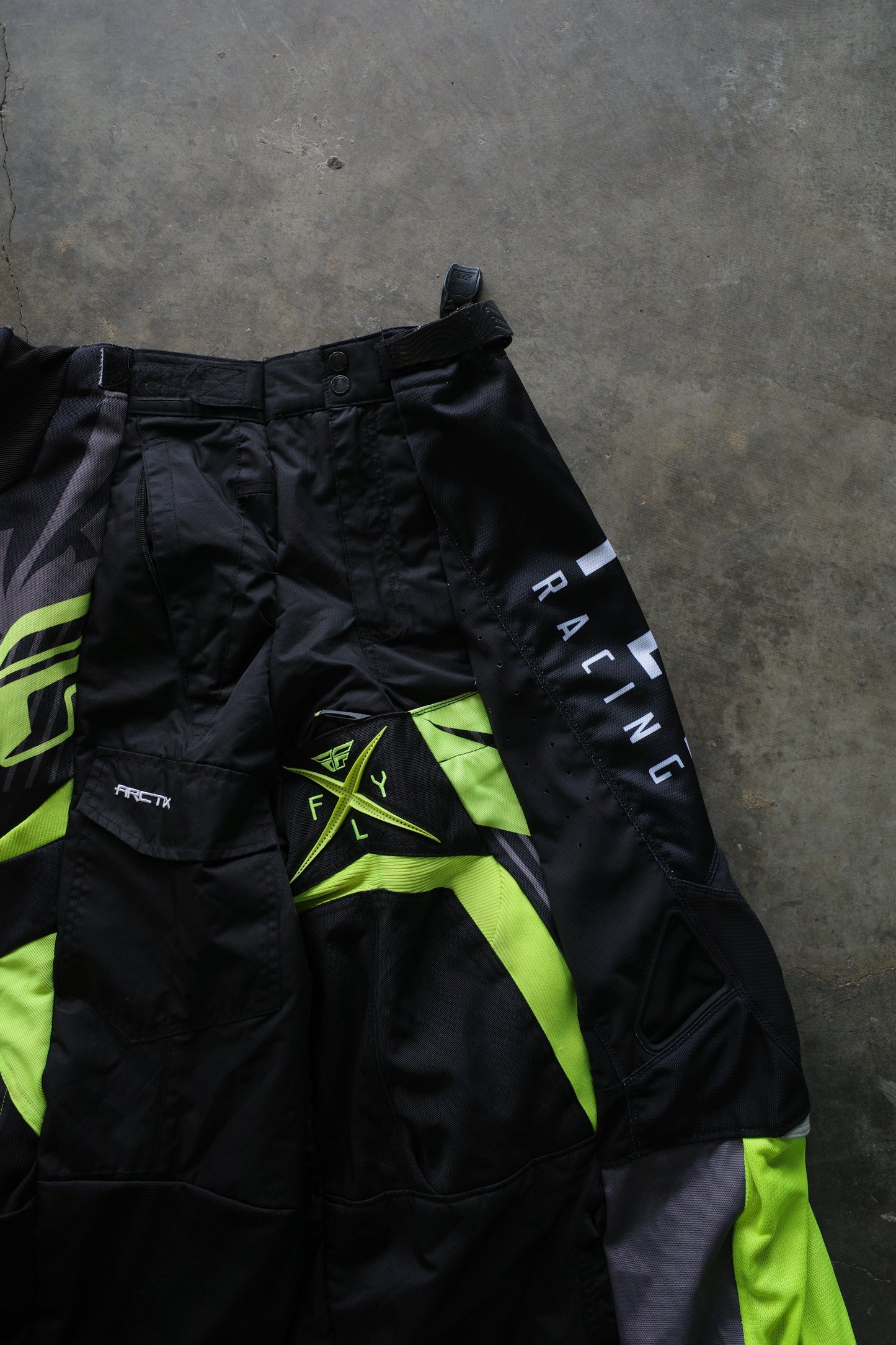 Wide Legged nag nag Pants(L)/made with vintage FLY racing pants