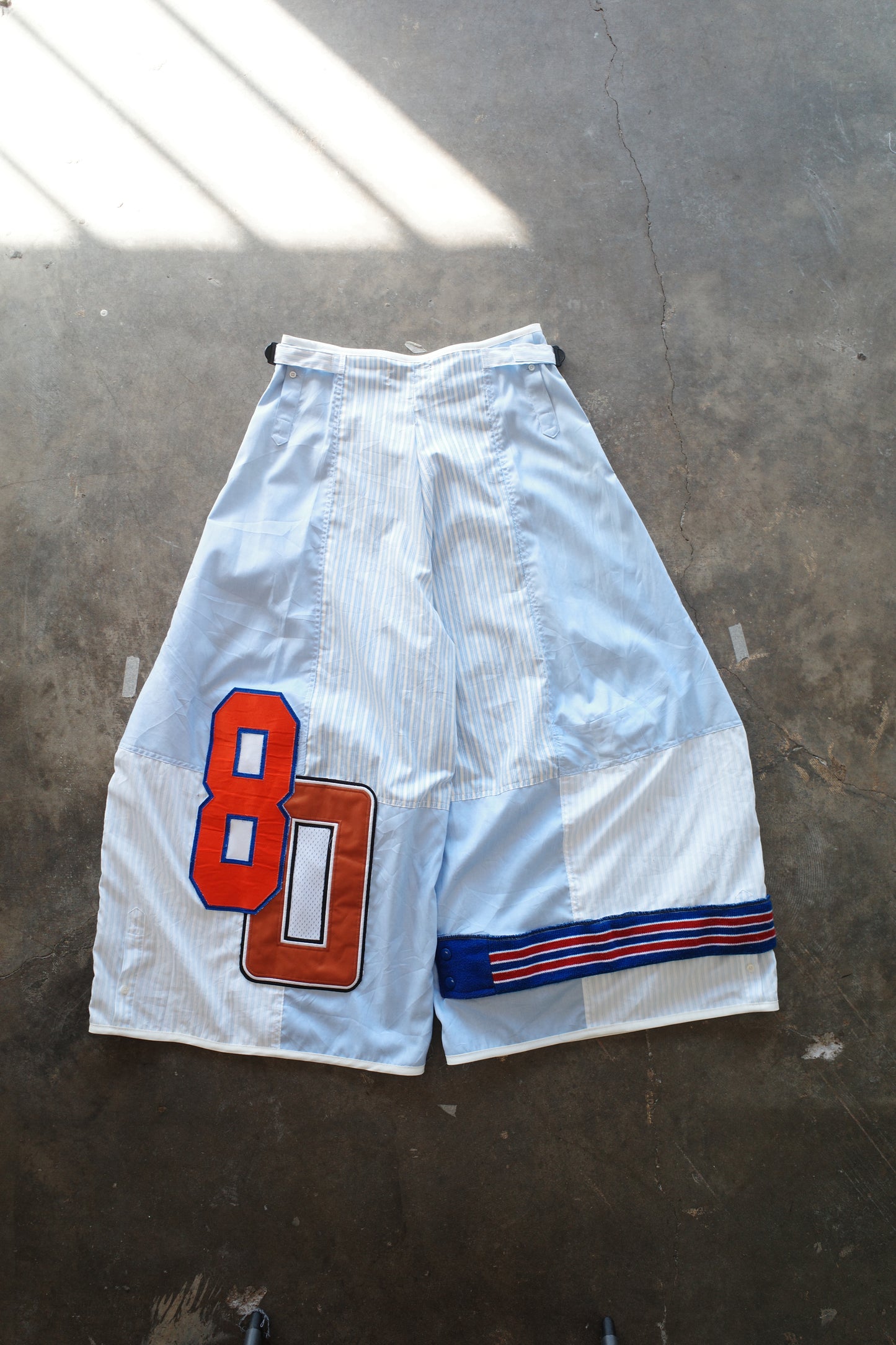 Wide Legged Patched Pants(W32-L) / SWL4