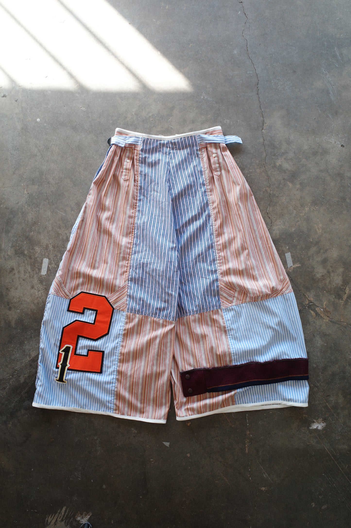 Wide Legged Patched Pants(W32-L) / SWL5