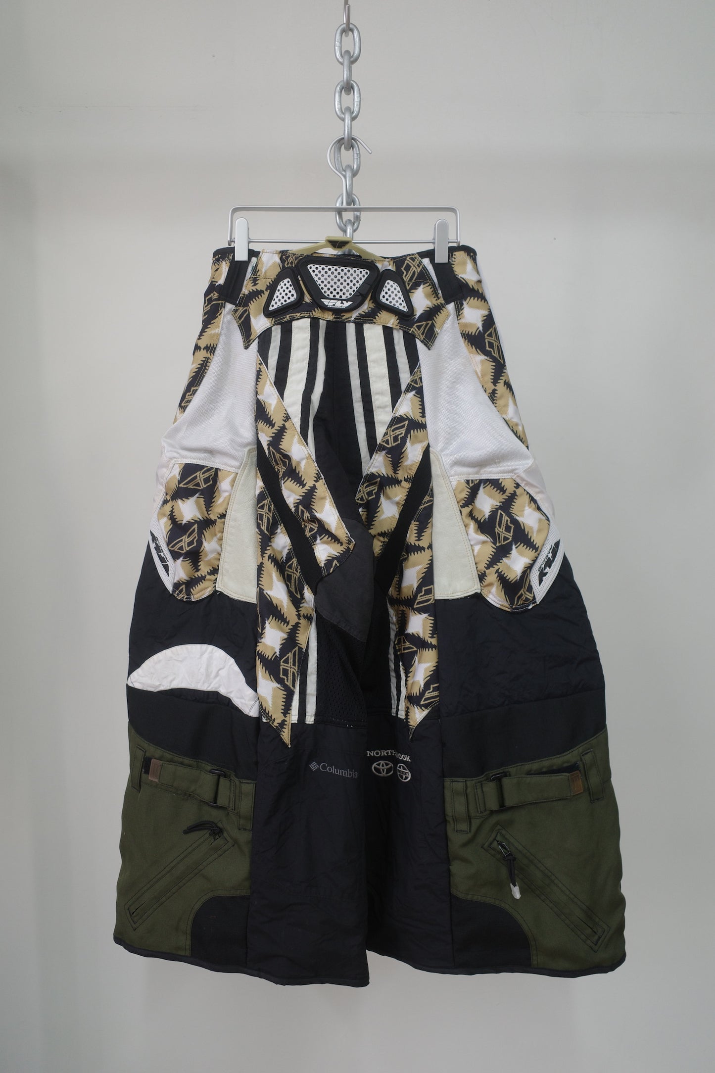 Wide Legged Motorcycle Pants (W32-L) / MWL9