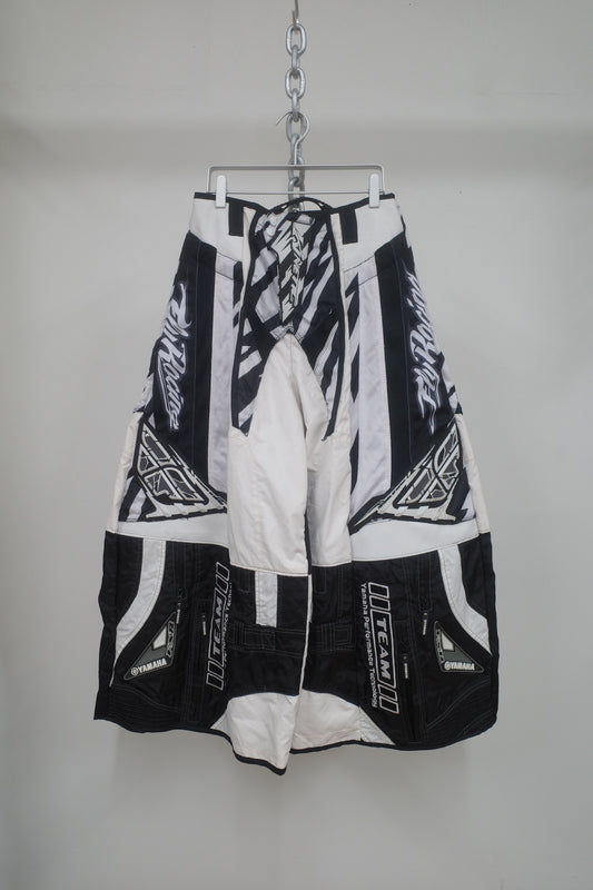 Wide Legged Motorcycle Pants (W32-L) / MWL10