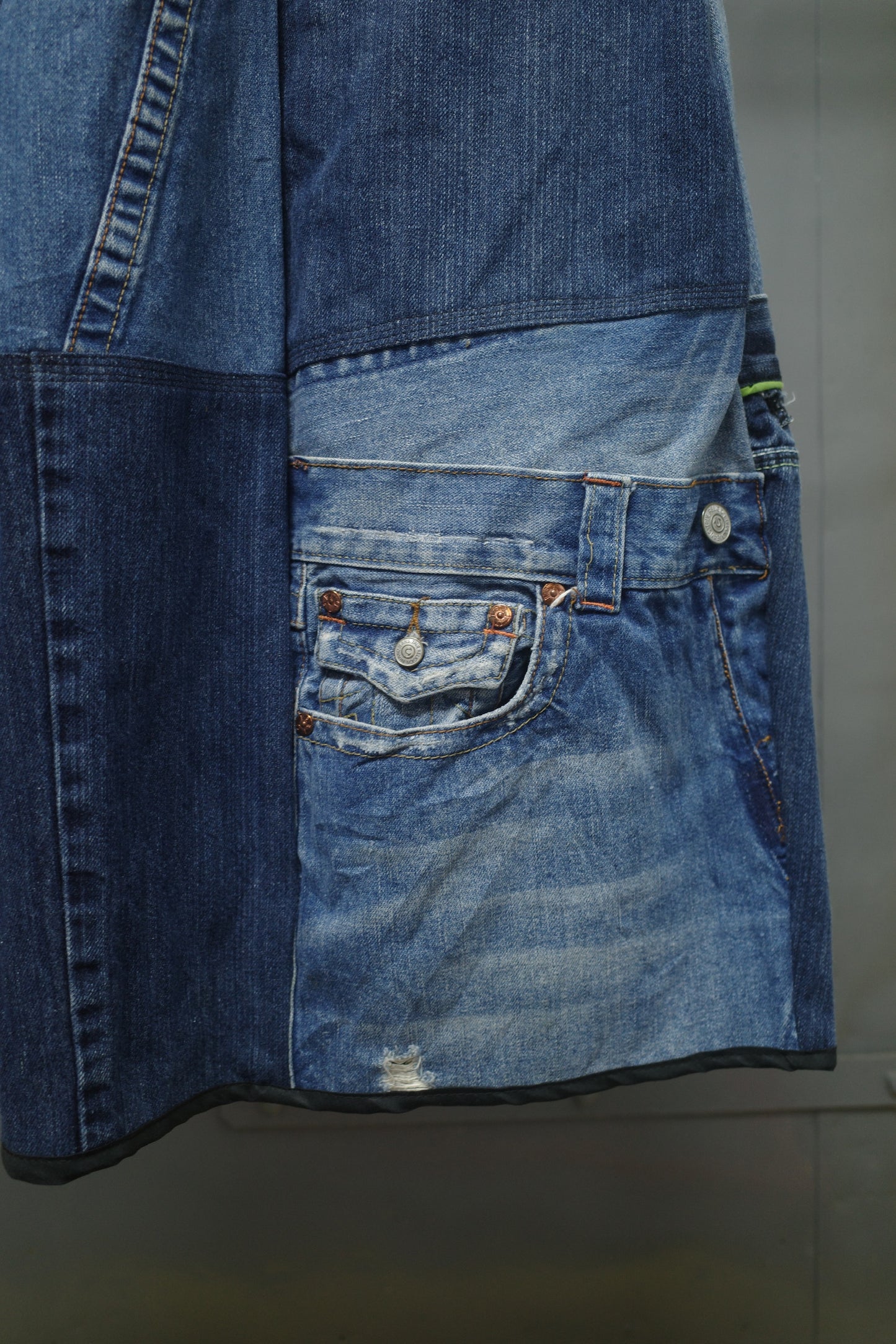 Wide Legged Patched Pants(W32-L) / DWL5