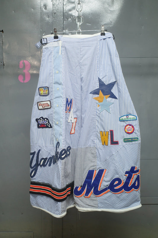 Wide Legged Patched Pants(W32-L) / SWL7