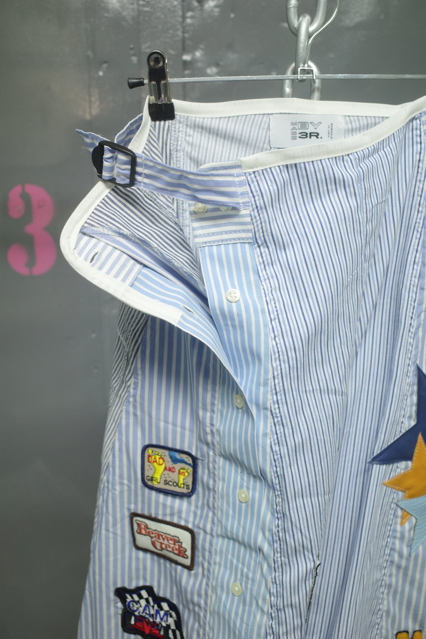 Wide Legged Patched Pants(W32-L) / SWL7