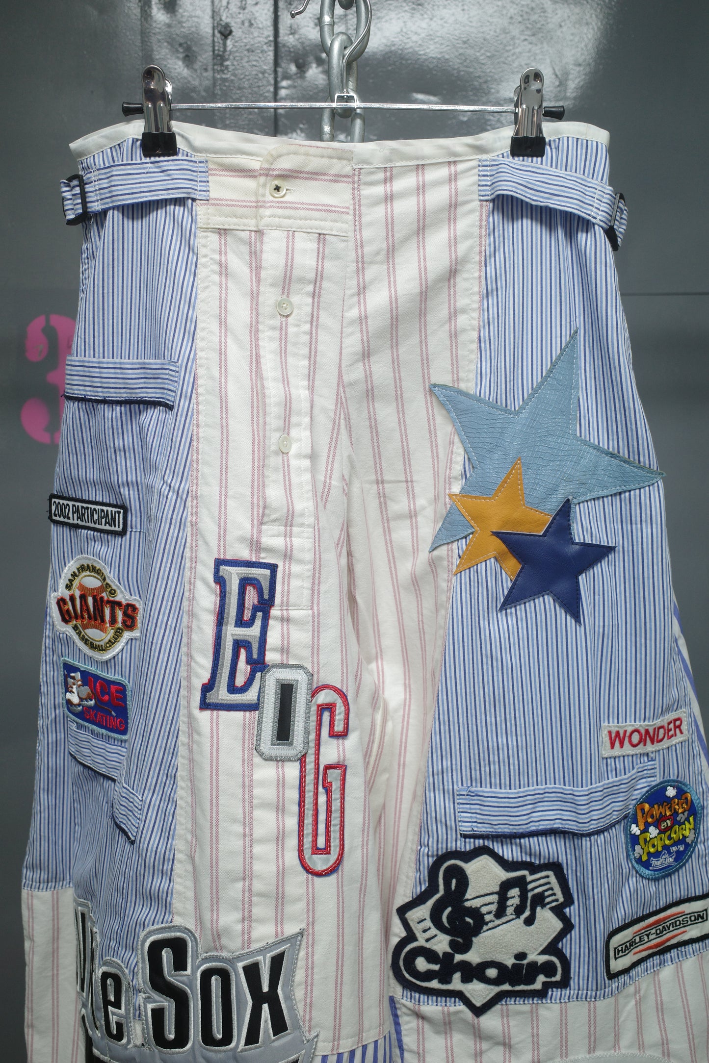 Wide Legged Patched Pants(W32-L) / SWL9
