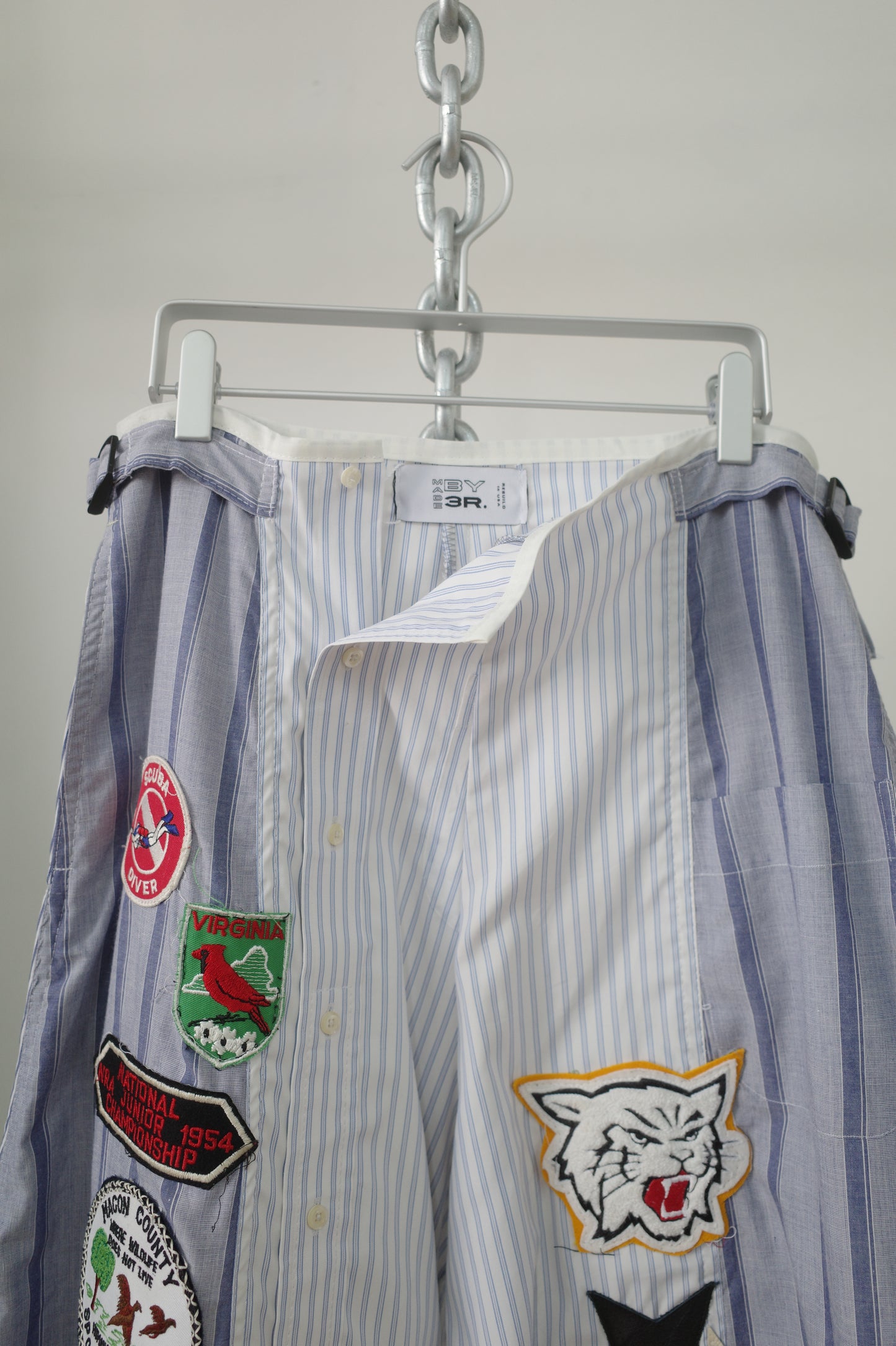 Wide Legged Patched Pants(W32-L) / SWL16