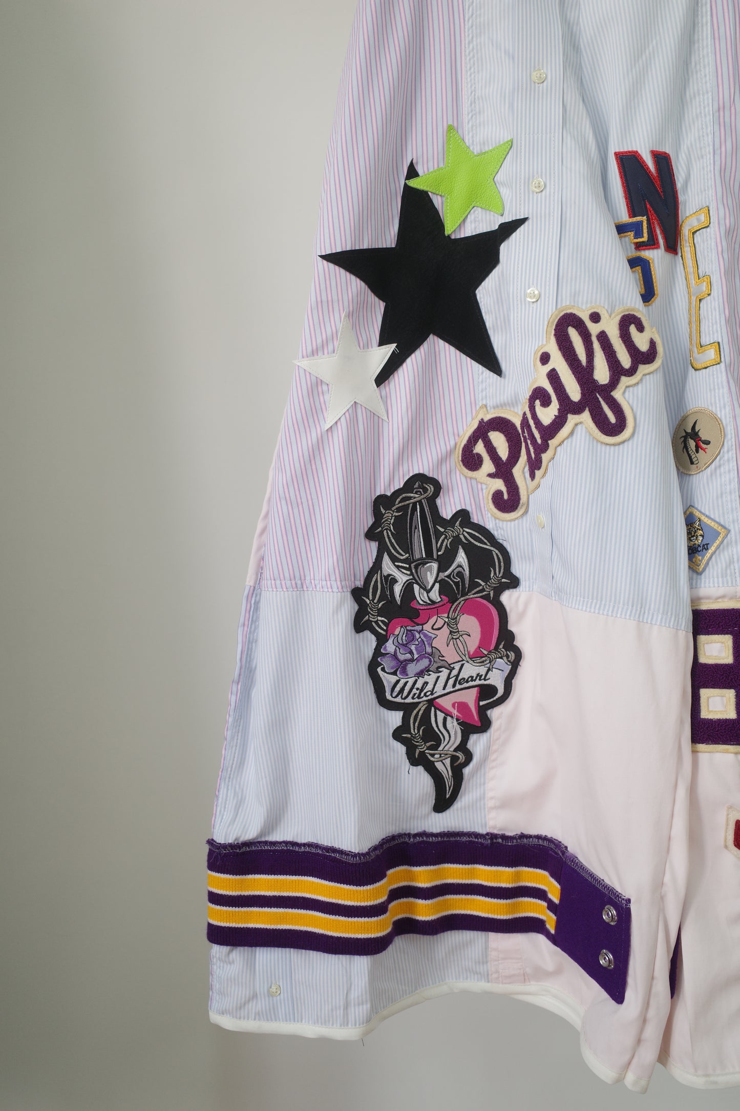 Wide Legged Patched Pants(W32-L) / SWL17